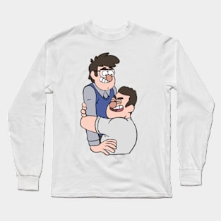 Stan and Ford hug Long Sleeve T-Shirt